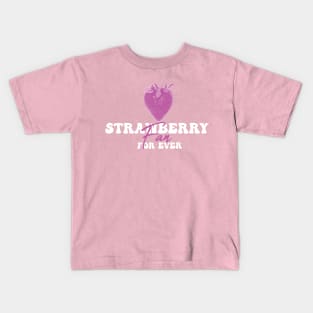 Strawberry Fan Kids T-Shirt